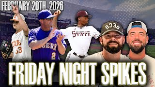 FRIDAY NIGHT SPIKES: The Most LOADED SEC Baseball Slate To Date | Glue Guys EXTRA