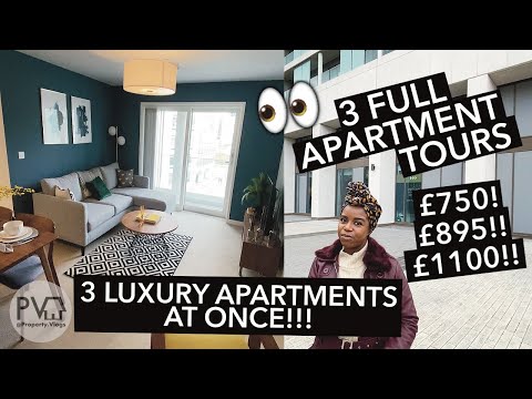 Touring 3 CITY CENTRE Rental Apartments. Studio, 1 & 2 Bed from £750 per month! FULL APARTMENT Tour