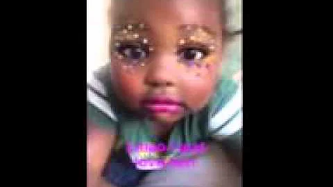 My granddaughter, she loves make-up. But I guess n...