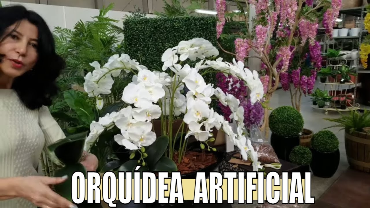 Como Fazer um Lindo Arranjo de Orquideas Artificiais