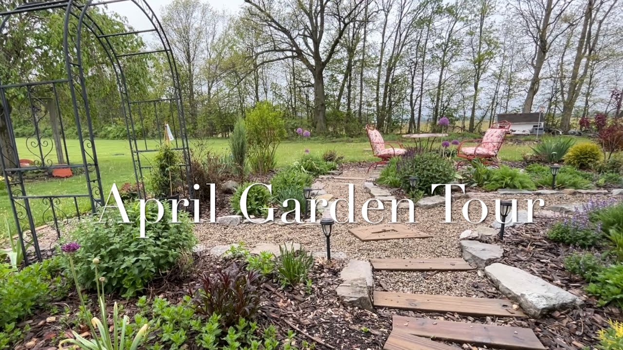 April Garden Tour in Ohio - YouTube