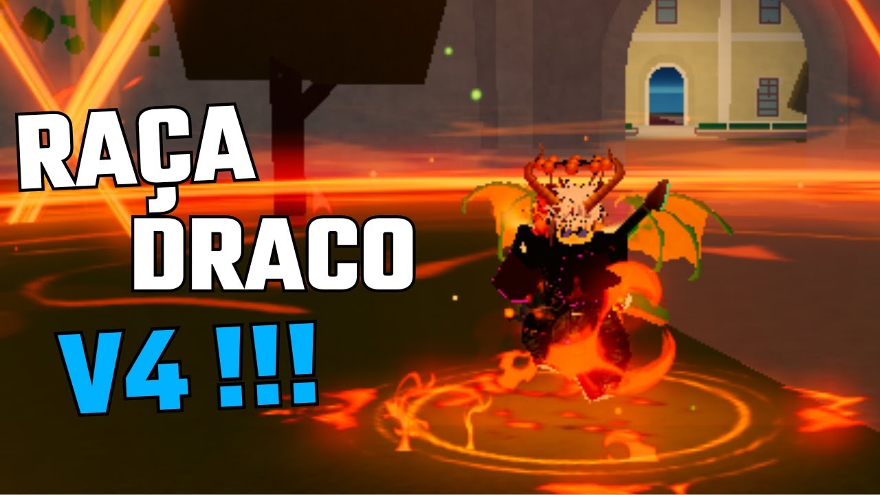 Como pegar a Raça Draco V4 FÁCIL e RAPIDO no Blox Fruits! (Dicas) - YouTube