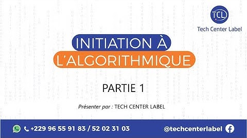 Tech Center Label/Initiation à l