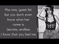 Camila Cabello ~ In The Dark ~ (Lyrics)