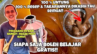 CARA BUAT ES COKLAT MERDEKA!! DIAJARIN SAMPAI BISA! BONGKAR RESEP LENGKAP DETAIL DAN TAKARANNYA!!