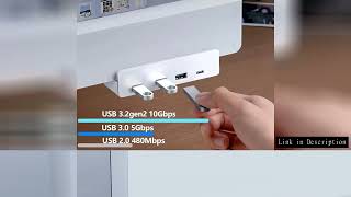 10Gbps HUB USB3.2/3.0/2.0 Splitter Adapter Universal External Multi Clip Dock For iMac Macbook Lenov