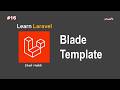 Learn Laravel in Arabic - #16 What is Blade Template Engine ?