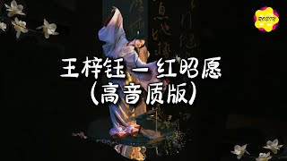 王梓钰 - 红昭愿 (高音质版)『何年东君迟来久 细数银丝鬓上逢，恐有街头胭脂色 柳絮沾白雪沾红。』【动态歌词MV】