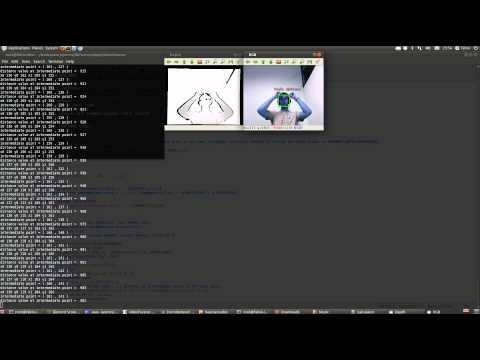 OpenCV + Freenect + Face Detection/Recognition + Distance