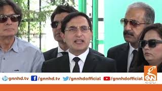 Barrister Gohar Khan Media Talk outside ECP