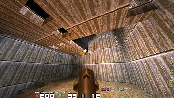 Quake 1/QuakeWorld: qhlan 12 1on1 gold final - reppie vs mutilator - dm4 (#1)