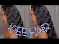 ISEE HAIR LOOSE DEEP WAVE WIG INSTALL