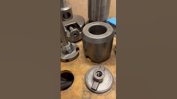 2 inch pipe tap specially coated! #Tapping #toolanddiemaker #ProperTooling 162 steam chambers!