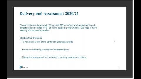 BTEC Music and Music Technology 20/21 support session