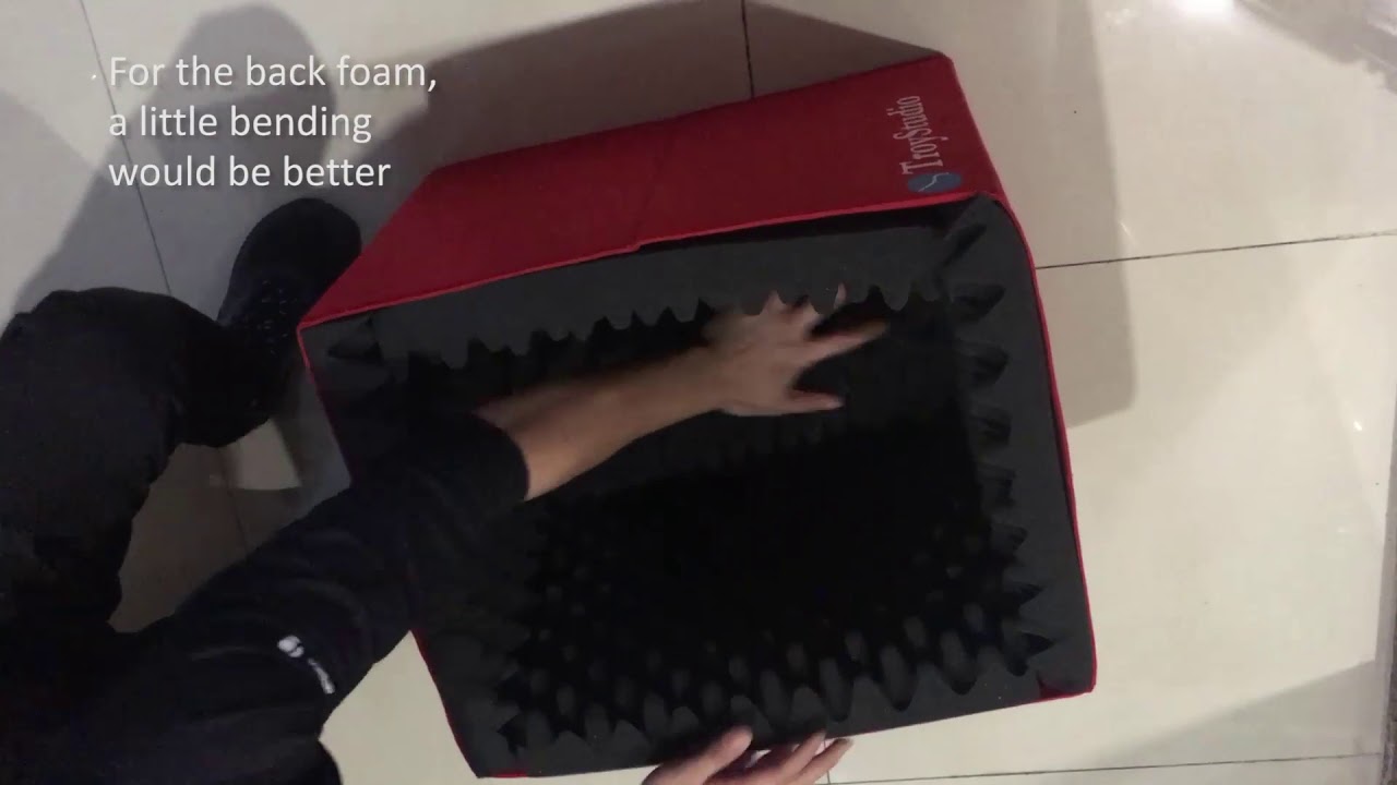 Installation Video for TroyStudio Portable Vocal Booth YouTube