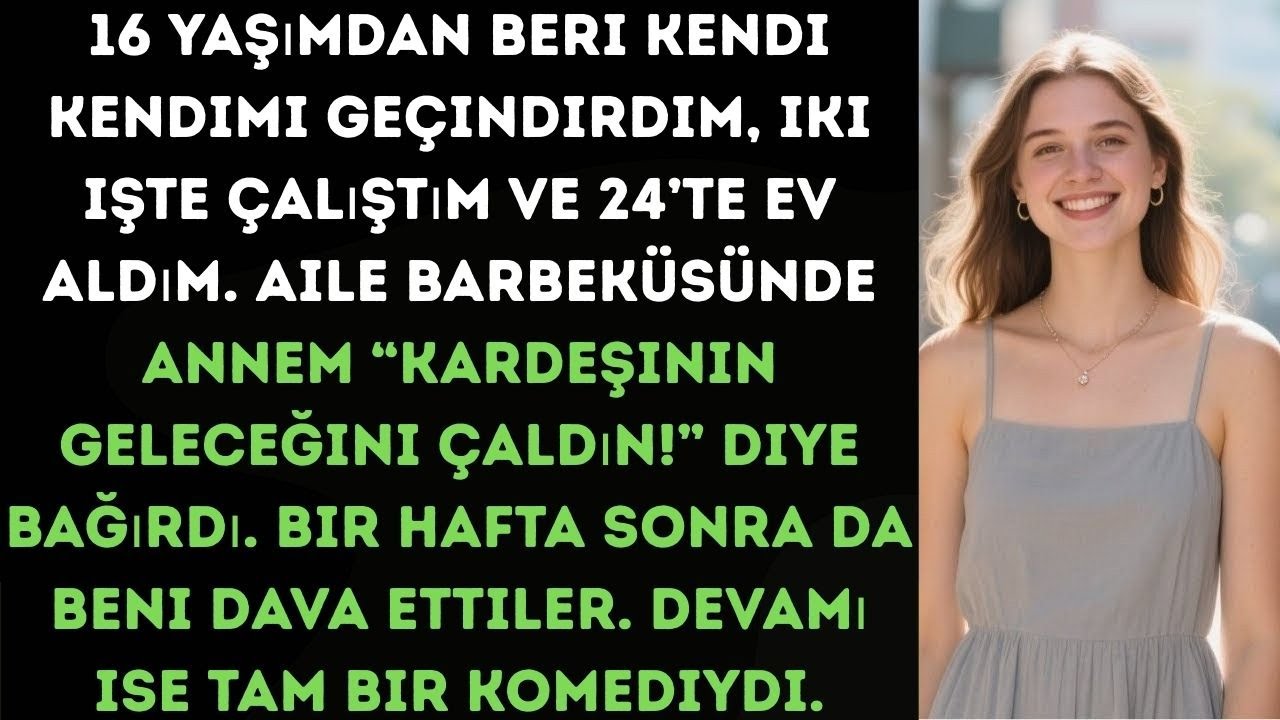 16 yaşımdan beri kendi kendimi geçindirdim; ailemden hiç para almadım, iki işte çalıştım.