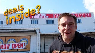 A SECRET big box retail chain inside Amazing Liquidation in Allentown!