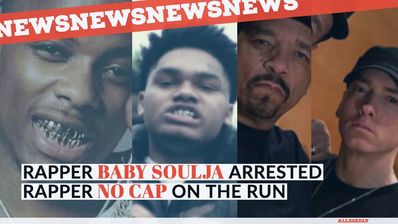 baby soulja leaving Baby Soulja Arrested, Rapper No Cap On The Run, Ice T recalls Eminem Booed Off stage 1999 ‘respect’