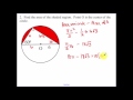 Arc Length and Area of Sectors Quiz