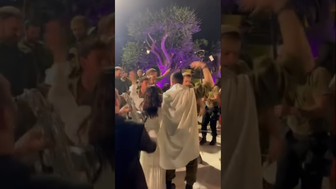 Wedding during War? Yes! You can’t stop a Jewish marriage ♥️ #israel