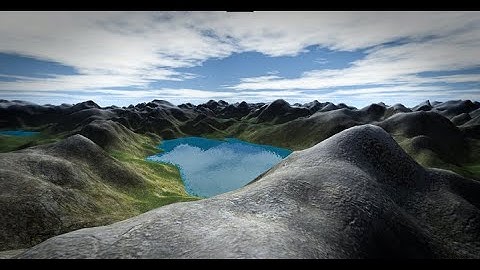 DirectX 11 Terrain renderer - GPU generated with tessellation