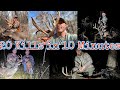 19 hunts in 9 minutes  bow hunting  hunting public land  whitetail  deer hunting  bucks