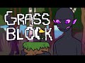 Grassblock  minecraft enderman animation