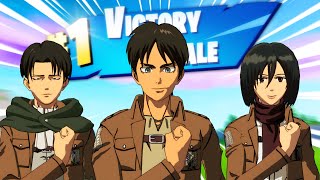 Eren Yeager Plays Fortnite (ft. The Scouts)