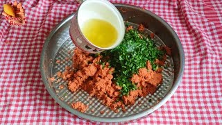 Köfteye Kizgin Yağ Dökün Aninda Lezzetli̇ Olur Yağlı Köfte Yapımı Yağlı Köfte Tarifi