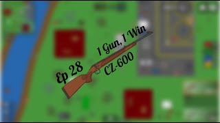 Winning with the new CZ-600!!! "1 Gun, 1 Win", Episode 28, Suroi.io