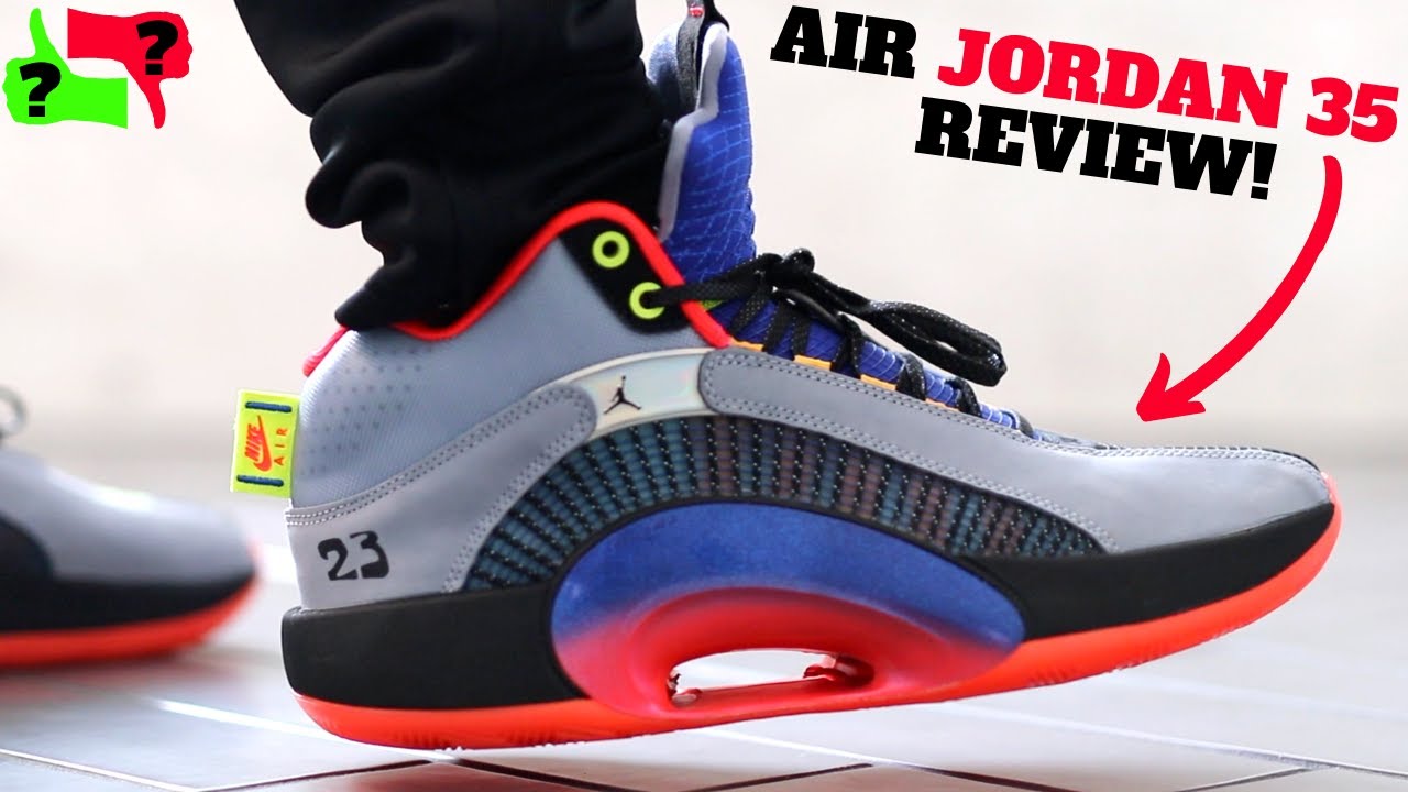 Worth Buying? AIR JORDAN 35 'Center of Gravity' Review & On Feet!