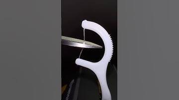 Dental floss Close up #asmr #makro #closeup