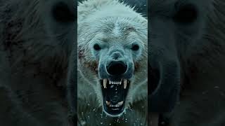 How strong is a Polar Bear compared to Kodiak Bear #bear #wildlife #animals  #polarbear