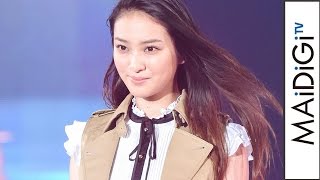 武井咲、初ランウエーで美脚披露　「ガールズアワード」トップバッター飾る　「GirlsAward 2016 S／S」