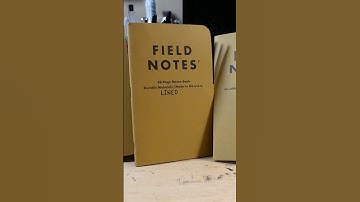 is FIELD NOTES Overrated?🤔📓📈 #fieldnotes