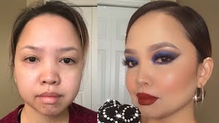 Extreme Holiday Glam Transformation