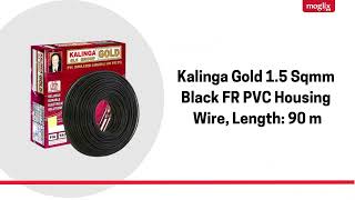 Buy Kalinga Gold 1.5 Sq mm Red FR PVC Housing Wire, Length: 90 m Online At  Price ₹879