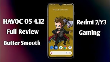 Havoc OS 4.12 Official New Update Review For Redmi 7/Y3|Install Havoc OS|Dynamic Wallpaper Engine|