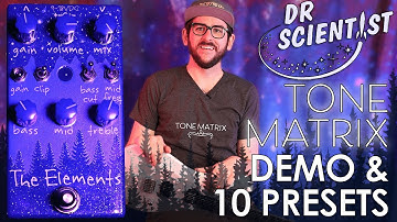 Dr Scientist The Elements | 10 User Presets Demo | Tone Matrix #04