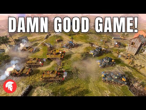 Damn Good Game! - Company Of Heroes 3 - Us Forces Gameplay - 3Vs3 Multiplayer - No Commentary