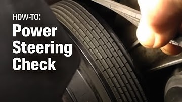 AutoZone Car Care: How to Check your Power Steering System