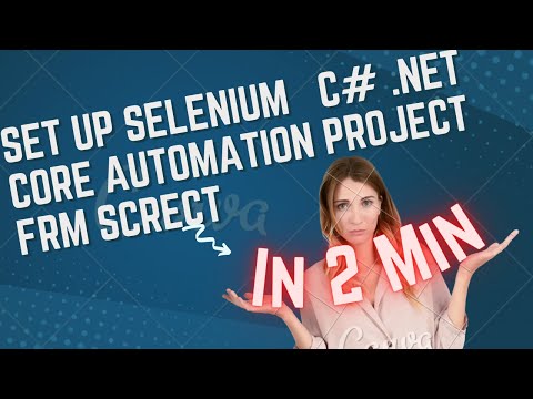 Selenium WebDriver Tutorial #5 - How to Setup Selenium WebDriver in .Net IDE