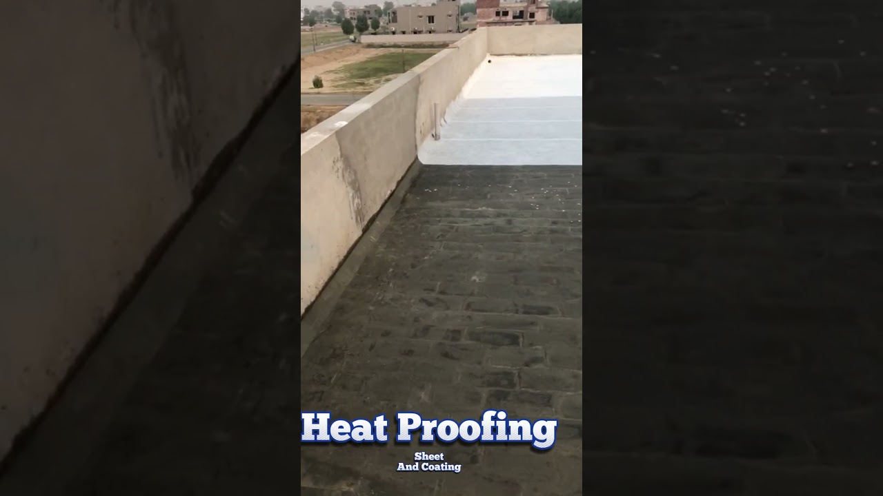 Asian Chemical Services Roof Heat Proofing Roof Water Proofing 03332997119 