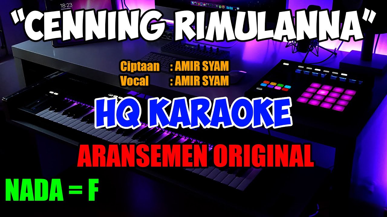 Cenning Rimulanna HQ Lagu Bugis Karaoke Keyboard Korg Pa1000