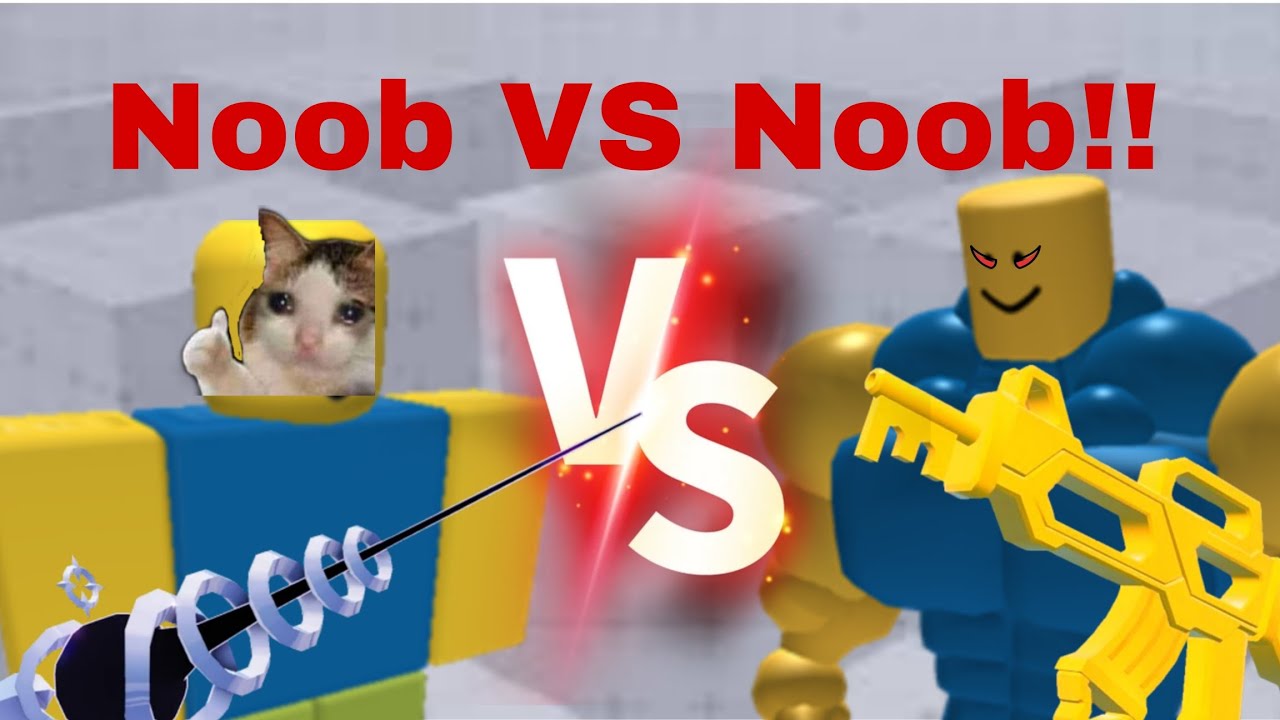 Noob Tries To Destroy Another Noob!! (Roblox Rivals) - YouTube
