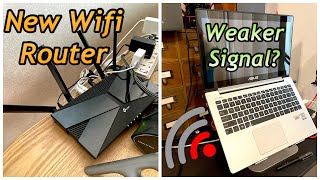 how to solve weak wifi signal after changing wifi 6 router?