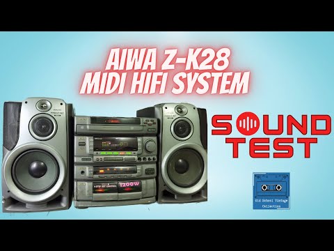 Aiwa Z-K28(CX-ZK28HE) Midi Hifi System with Speaker SX