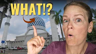Exploring SHAH ALAM, MALAYSIA (we didn't expect to see this)