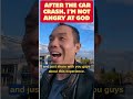 Are you angry with God because of a tragedy?