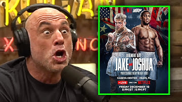 Joe Rogan REACTS to Jake Paul vs Anthony Joshua Official Fight Announcement!